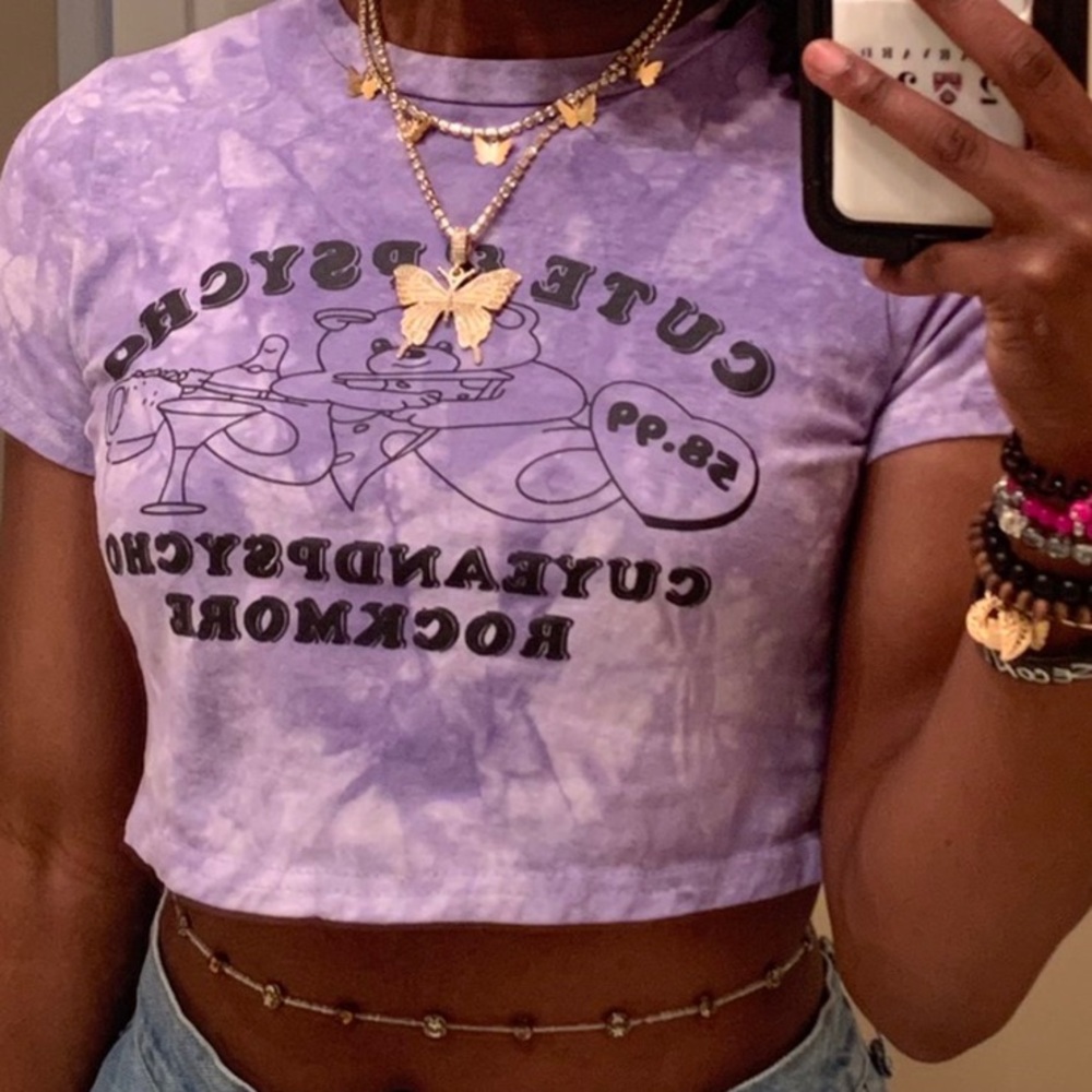crop top baby tee